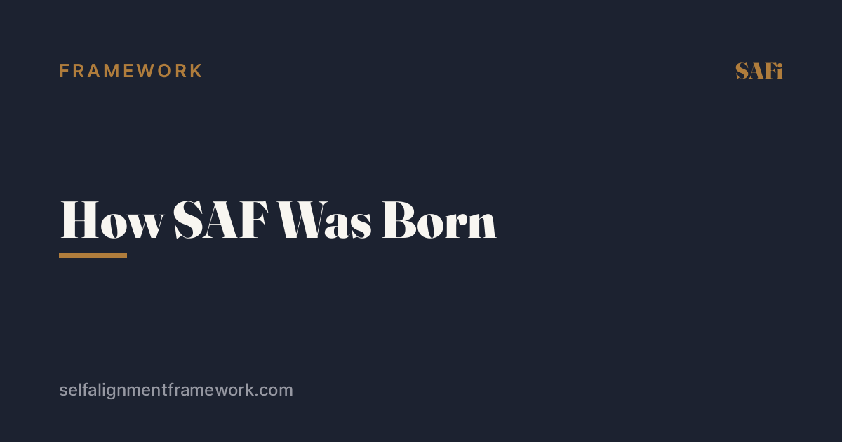 How SAF Was Born
