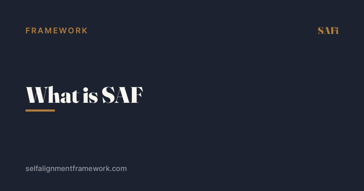 What is SAF